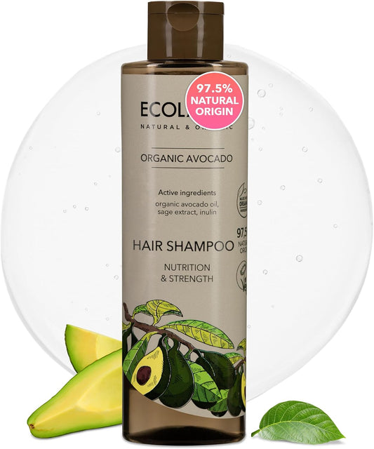 Ecolatier Nutrition & Strength Hair Shampoo with Organic Avocado 250ml
