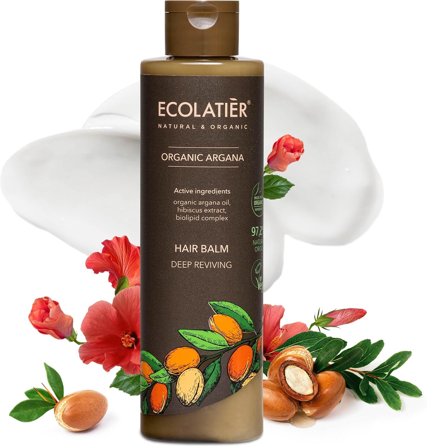 Ecolatier Deep Reviving Hair Balm with Organic Argan 250ml