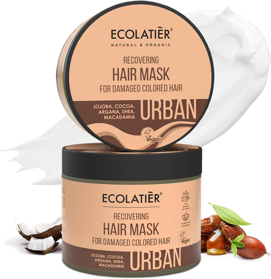 Ecolatier Recovering Hair Mask for Damaged & Colored Hair 380ml