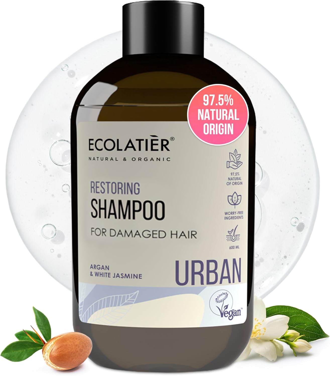 Ecolatier Restoring Shampoo for Damaged Hair 600ml