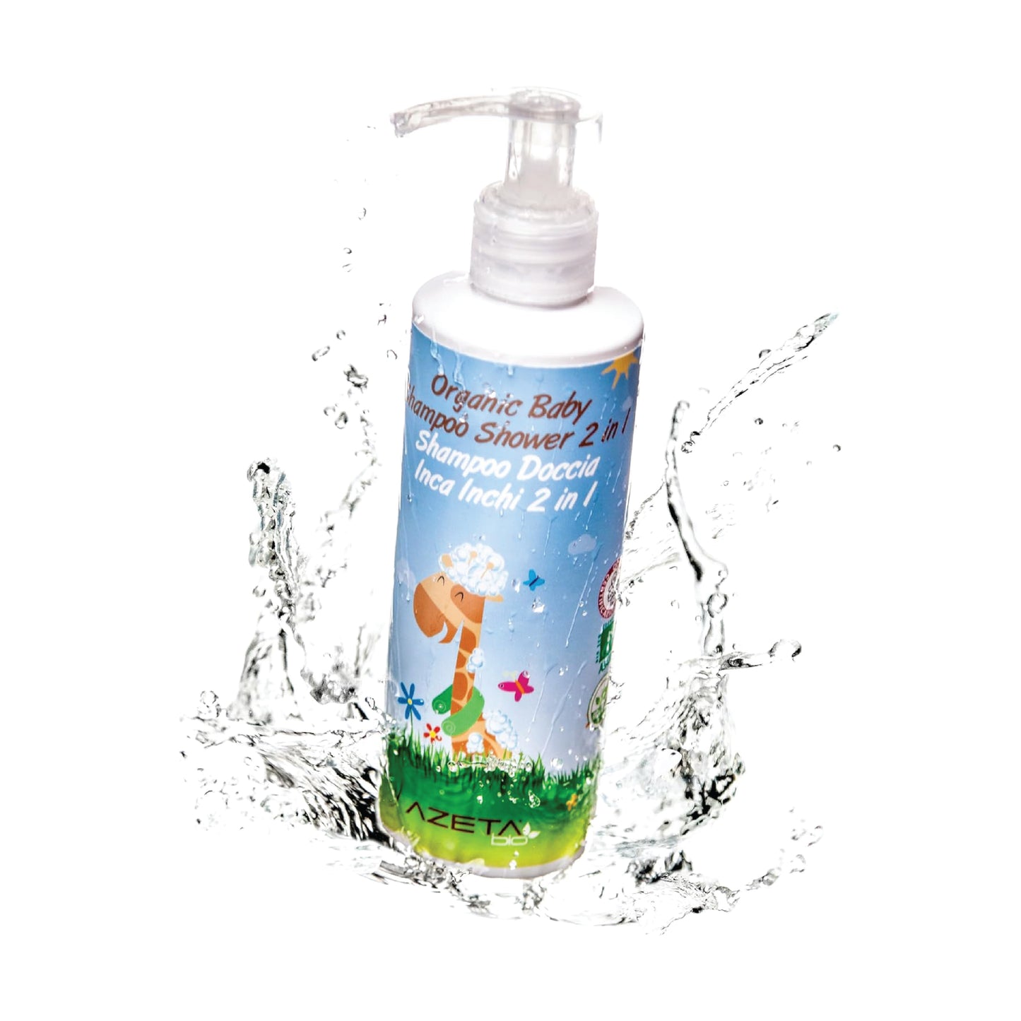 Azeta Bio Organic Baby Shampoo Shower 2in1