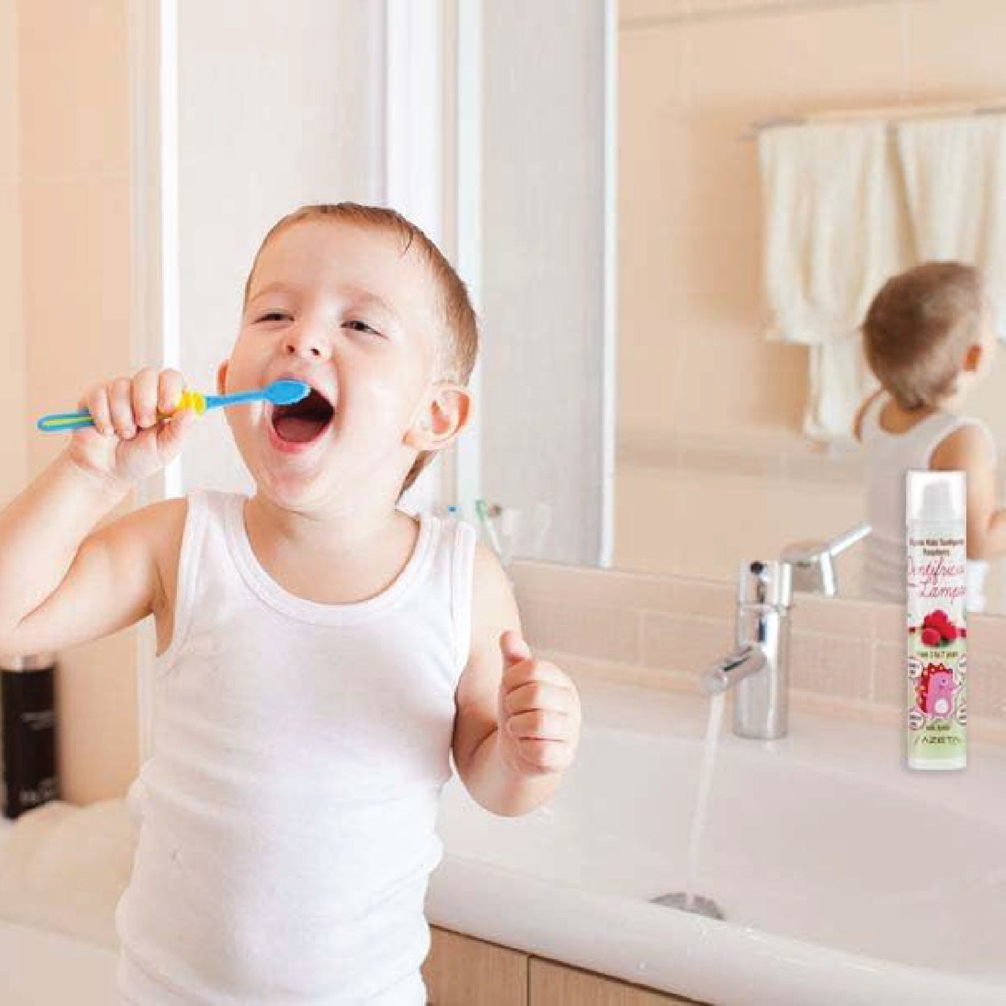 Azeta Bio Organic Toothpaste Raspberry 50 ml