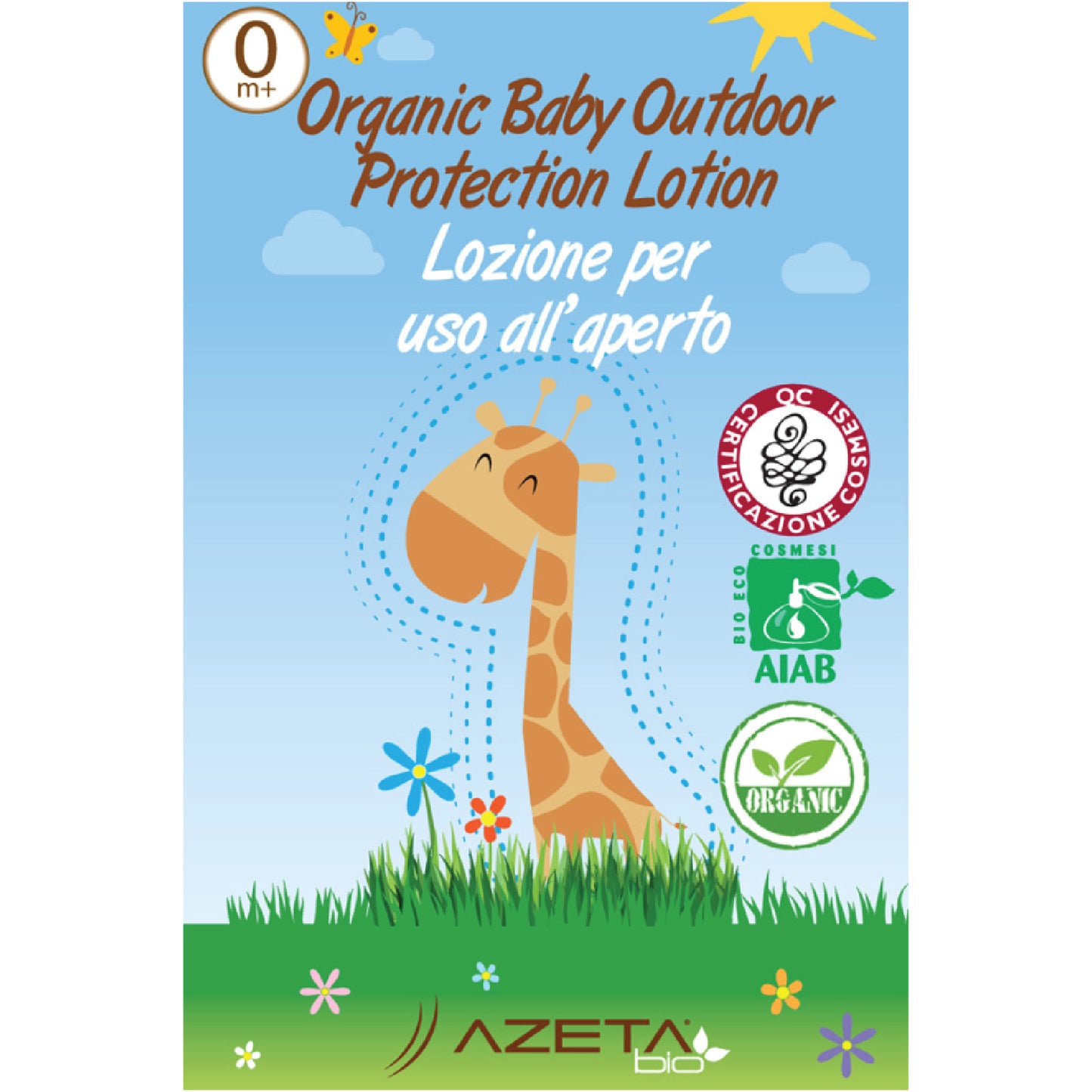 Azeta Bio Organic Baby Sun Protection Lotion SPF 50 100ml