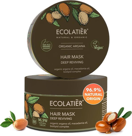 Ecolatier Deep Reviving Hair Mask with Organic Argan 250ml