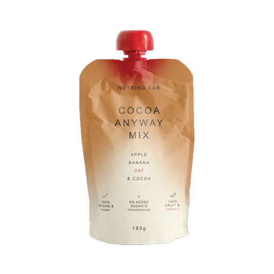 Nutrino Lab Cocoa Anyway Mix – Apple, Banana, Oat & Cocoa 180g