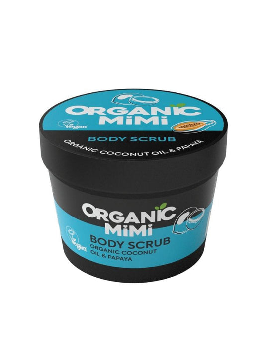 Organic Mimi Coconut  & Papaya Body Scrub 120g