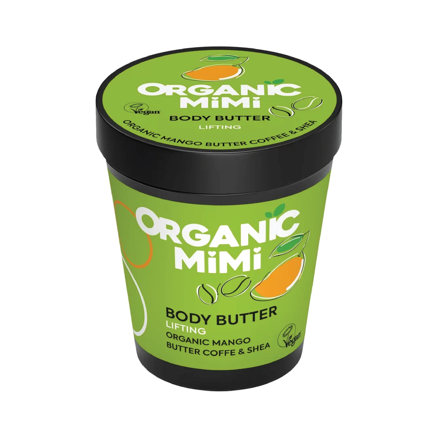 Organic Mimi Lifting Mango & Coffee Body Butter 200ml