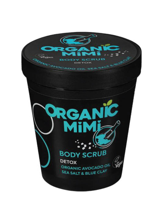 Organic Mimi Detox Sea Salt & Blue Clay Body Scrub 280g