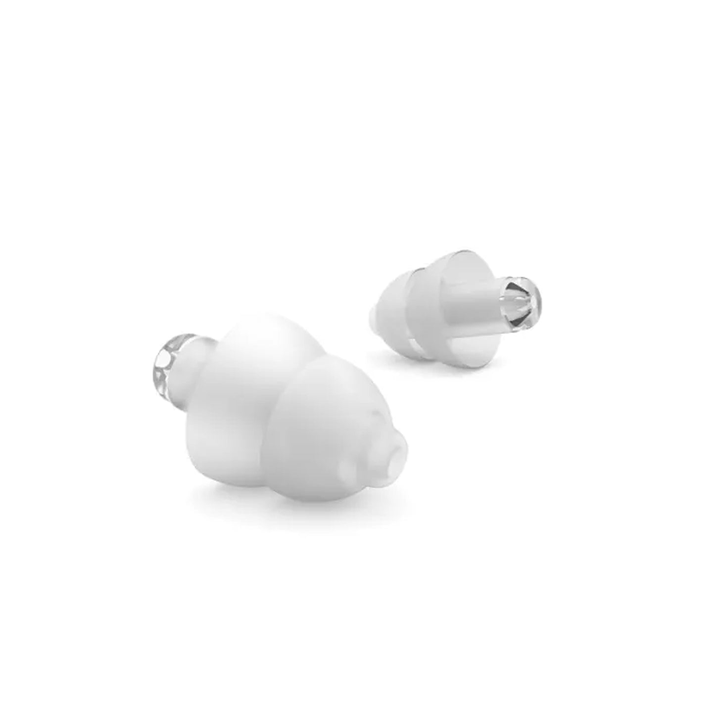 Alpine PartyPlug Party Earplugs Transparent – Reusable Noise-Reduction Earplugs (1 Pair)