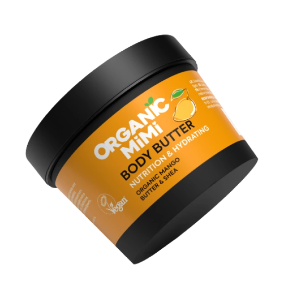 Organic Mimi Nutrition & Hydrating Mango & Shea Body Butter 100ml