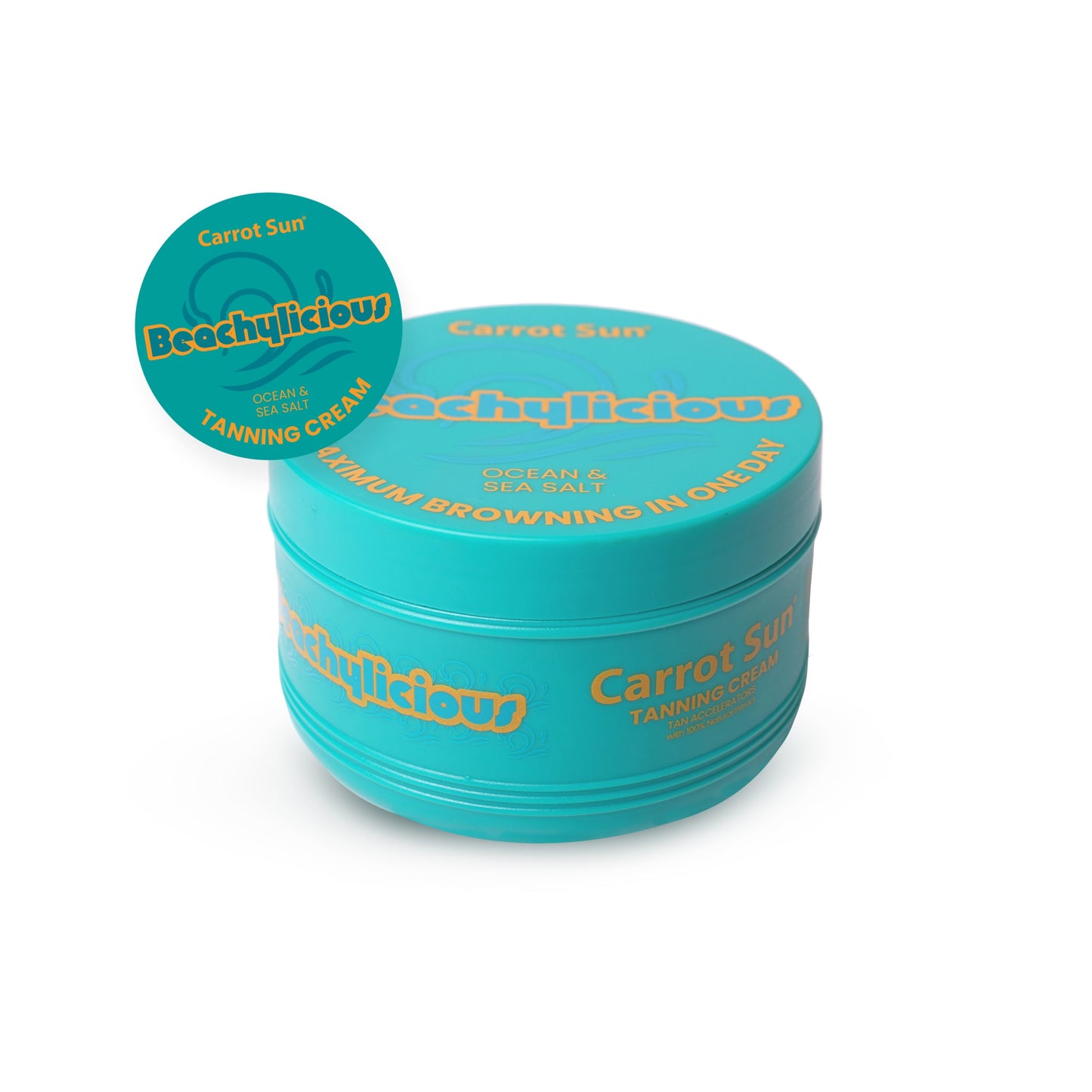Carrot sun – Beachylicious – Ocean & Sea Salt Tanning Cream 350ml