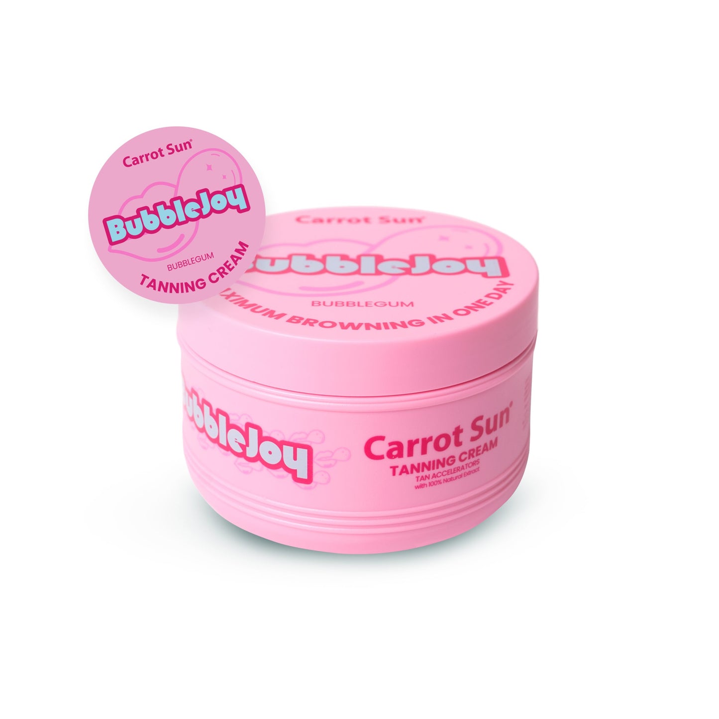 Carrot sun – Bubblejoy – Bubblegum Tanning Cream 350ml