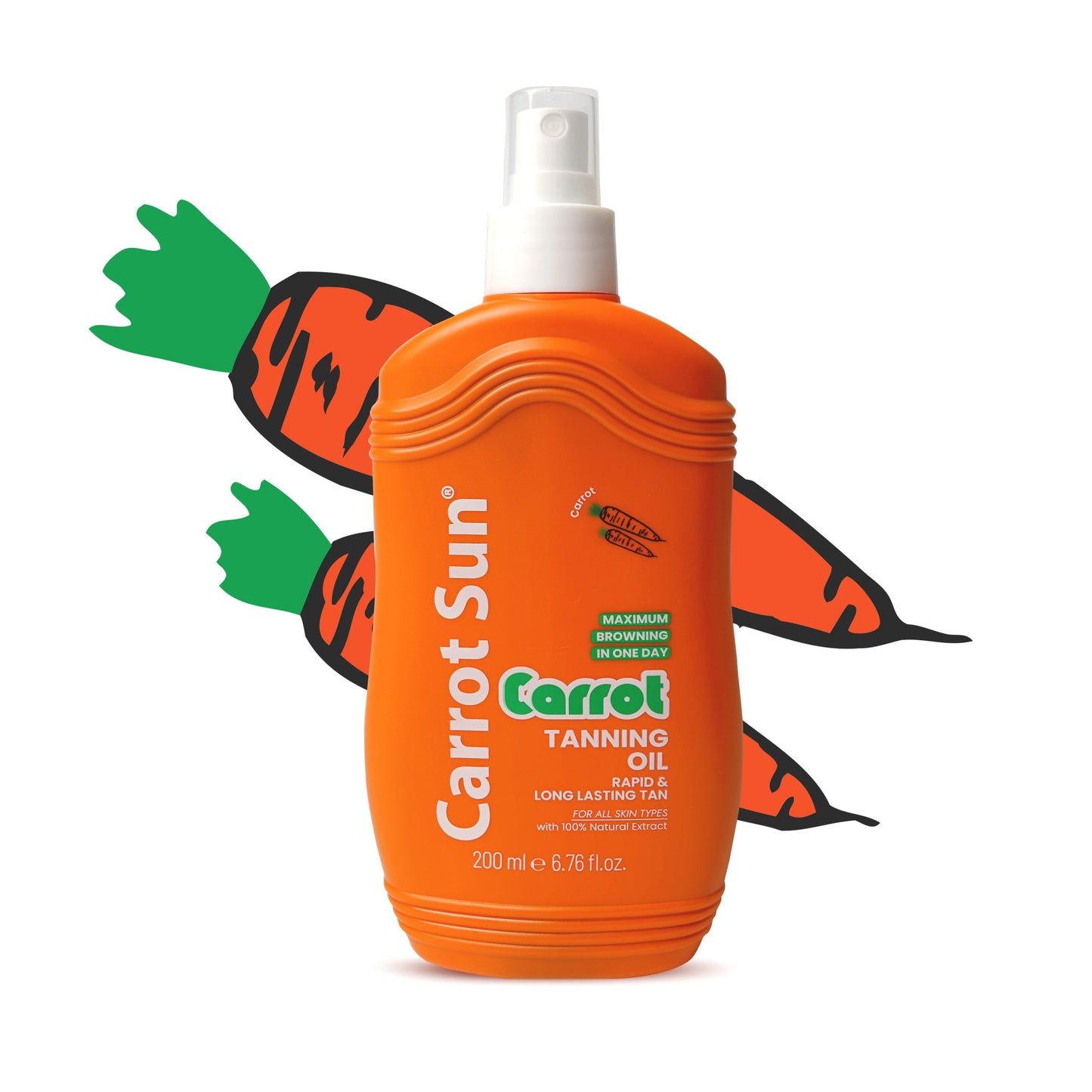 Carrotsun – Freshness Of Nature – Carrot Tanning Spray 200ML