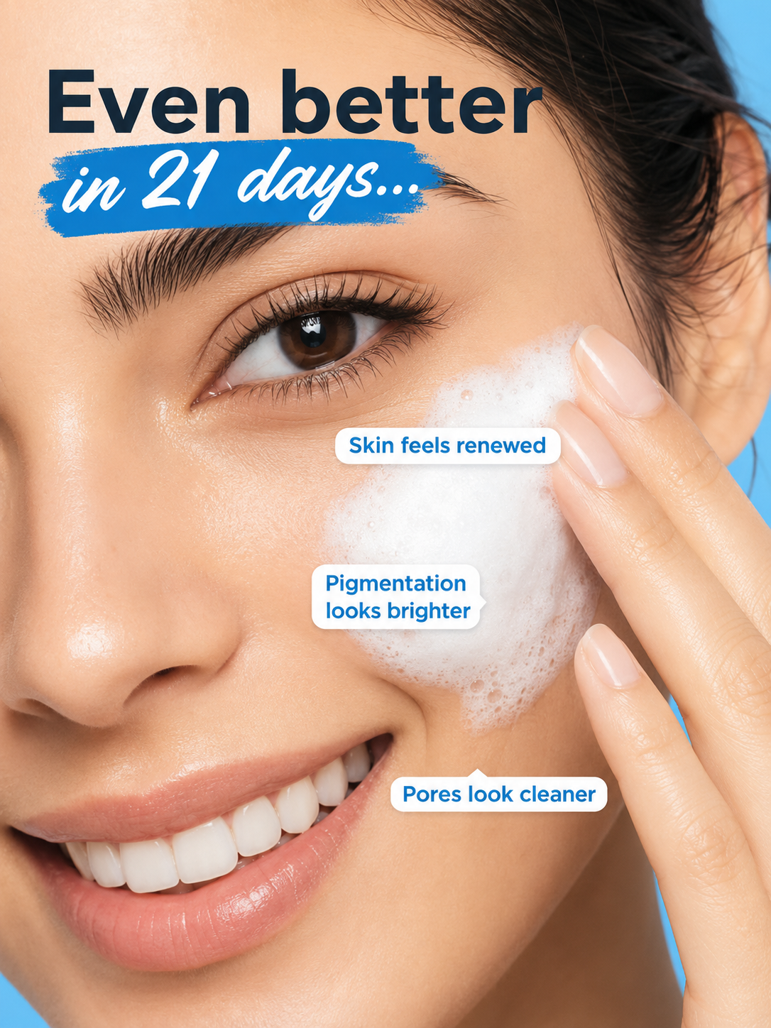 Mixit White rice deep cleansing foam 150ml