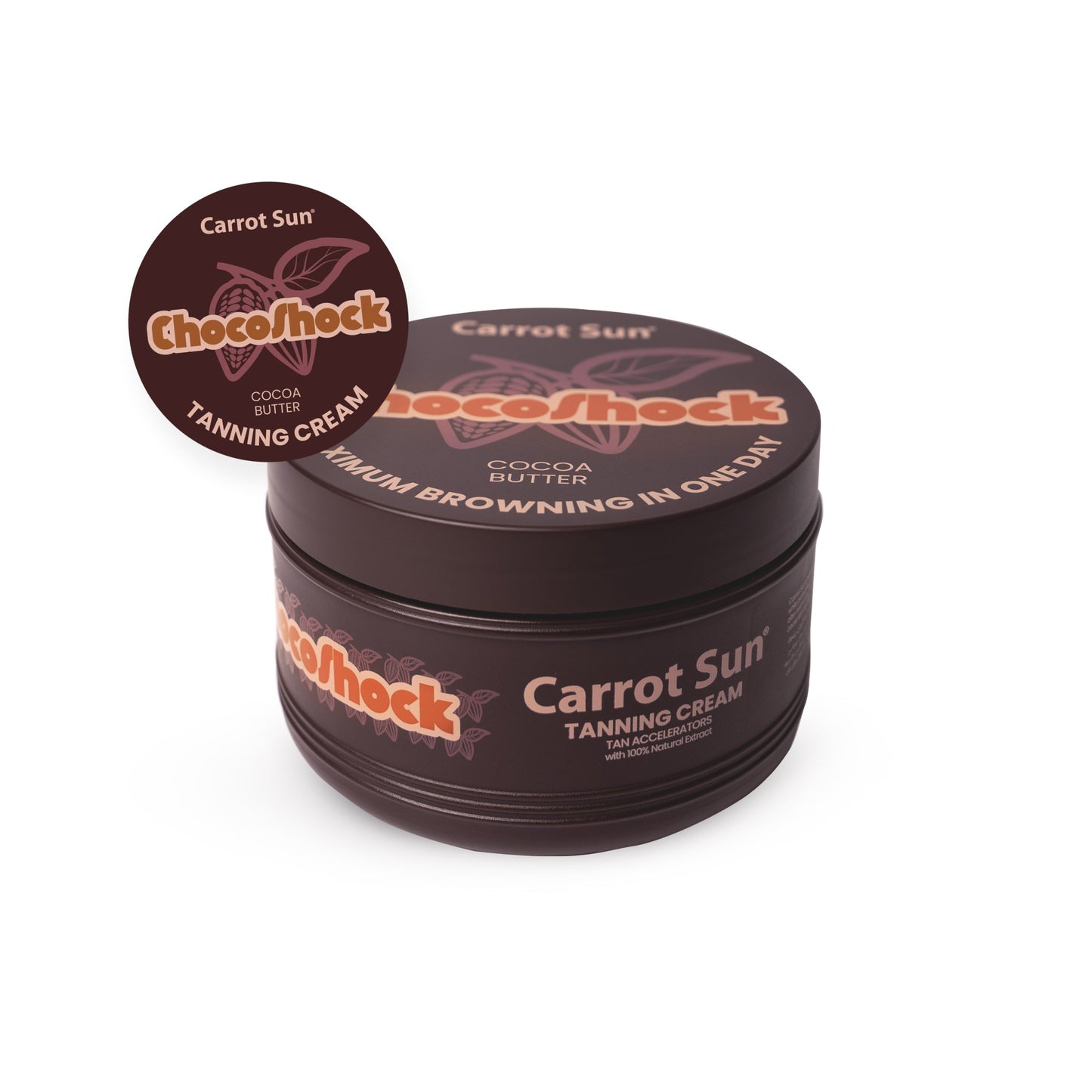 Carrotsun – ChocoShock – Cocoa-Butter Tanning Cream 350ml