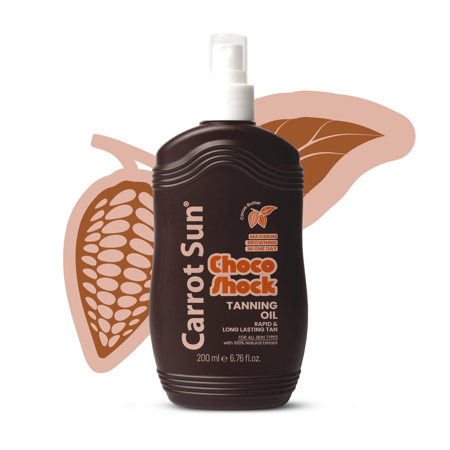Carrotsun – ChocoShock – Cocoa-Butter Tanning Spray 200ml