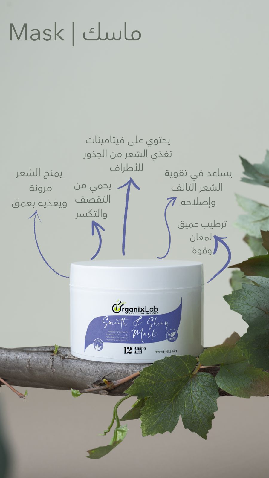 Organixlab Professional Hair Care  Mask