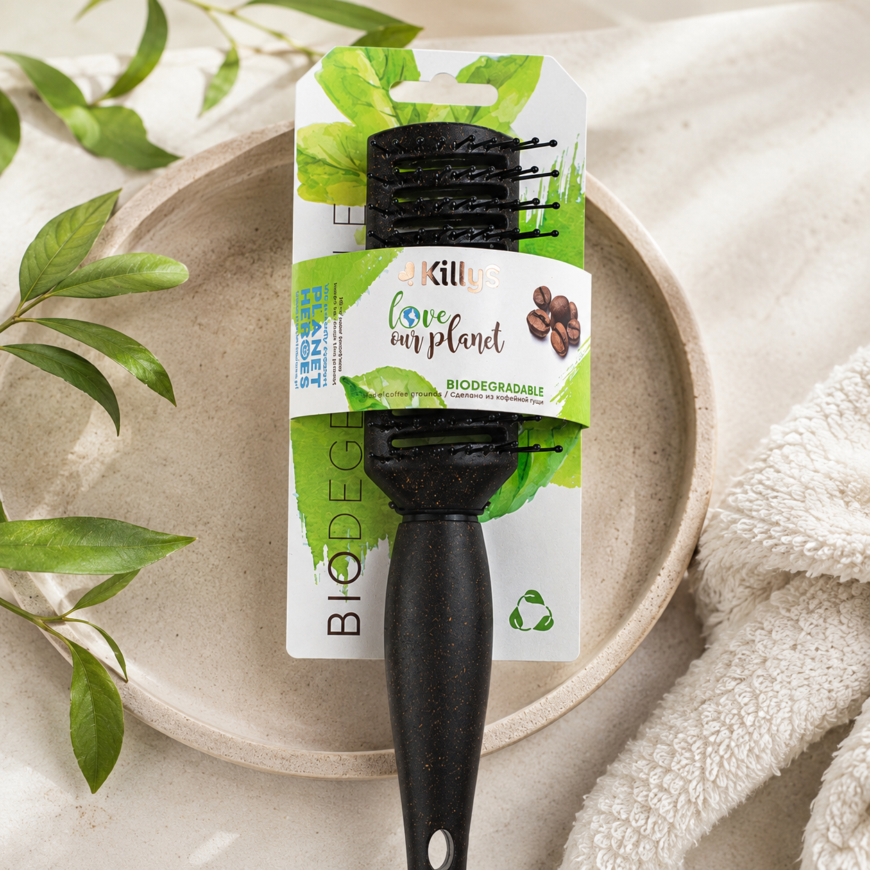 Killys Biodegradabe Hairbrush