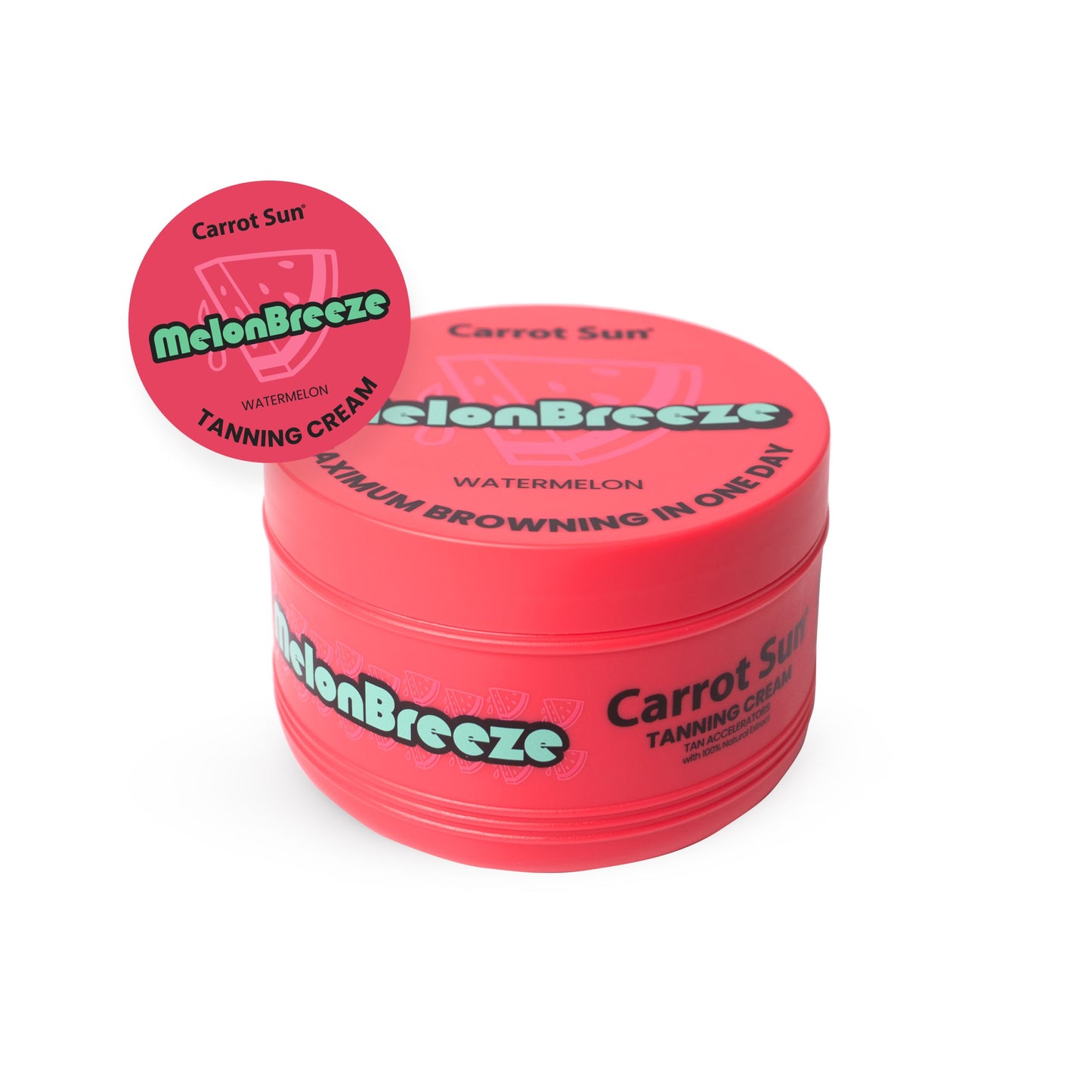 Carrotsun – MelonBreeze – Watermelon Tanning Cream 350ml