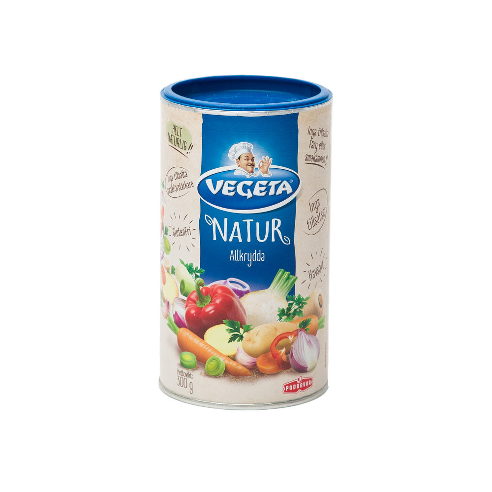 VEGETA NATUR ALL-PURPOSE SEASONING CARDBOARD CONTAINER 300 G