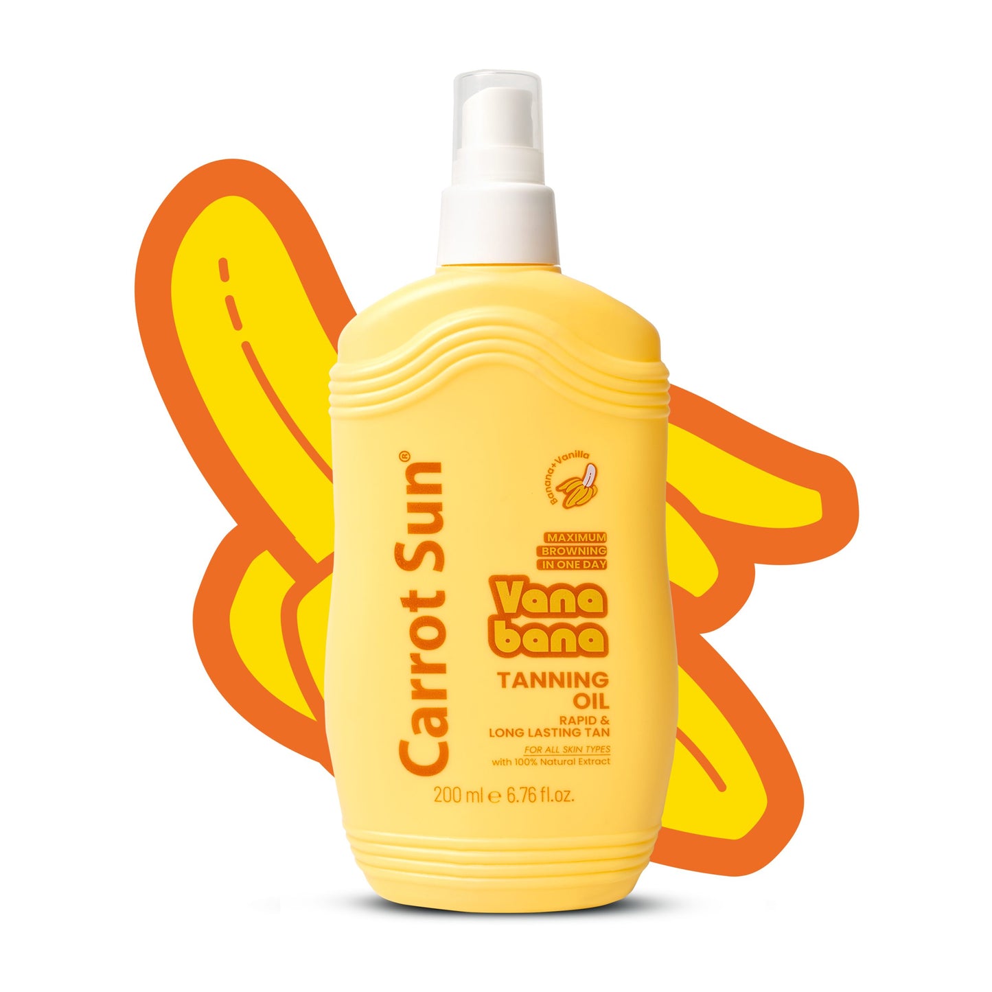 Carrot sun – Vanabana – Banana & Vanilla Tanning Spray 200ml