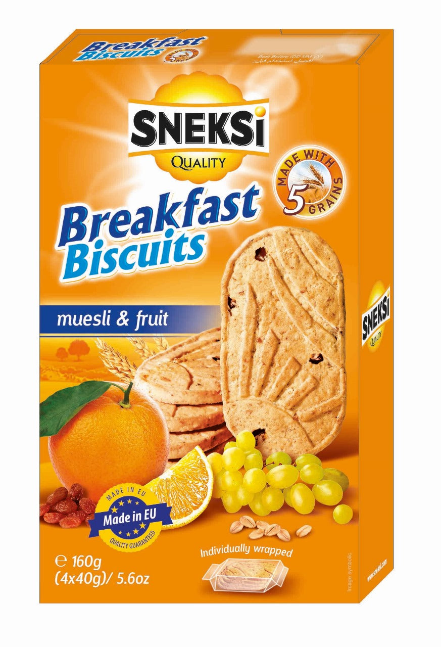 SNEKSI MUESLI & FRUIT 160G