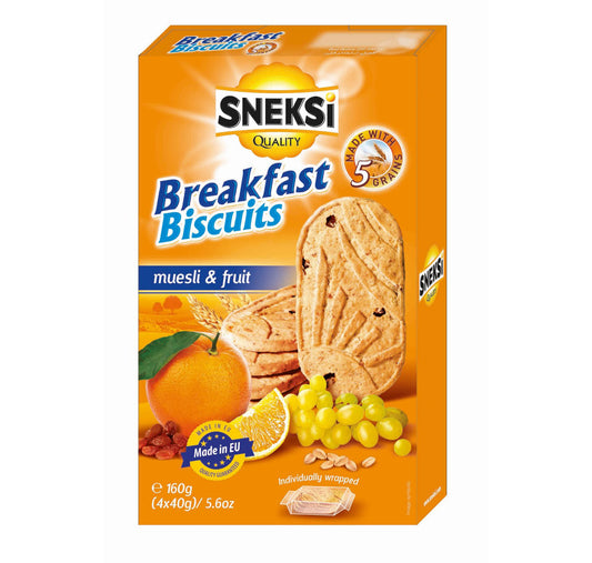 SNEKSI MUESLI & FRUIT 160G