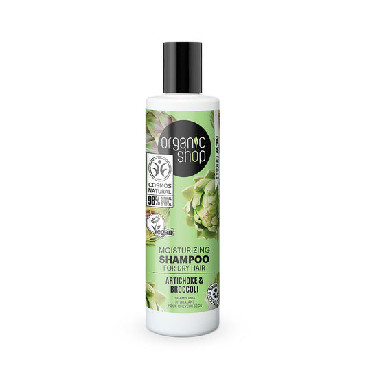 OS MOISTURIZING SHAMPOO FOR DRY HAIR ARTICHOKE AND BROCCOLI 280 ML