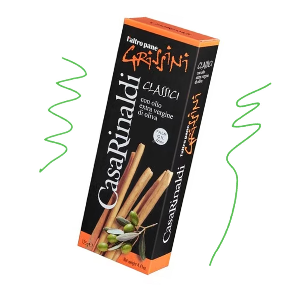 Classic Bread-Sticks With
Extra Virgin Olive Oil(125G)