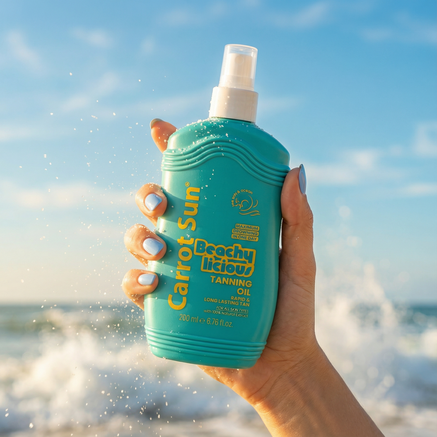 Carrot sun – Beachylicious – Ocean & Sea Salt Tanning Spray 200ml
