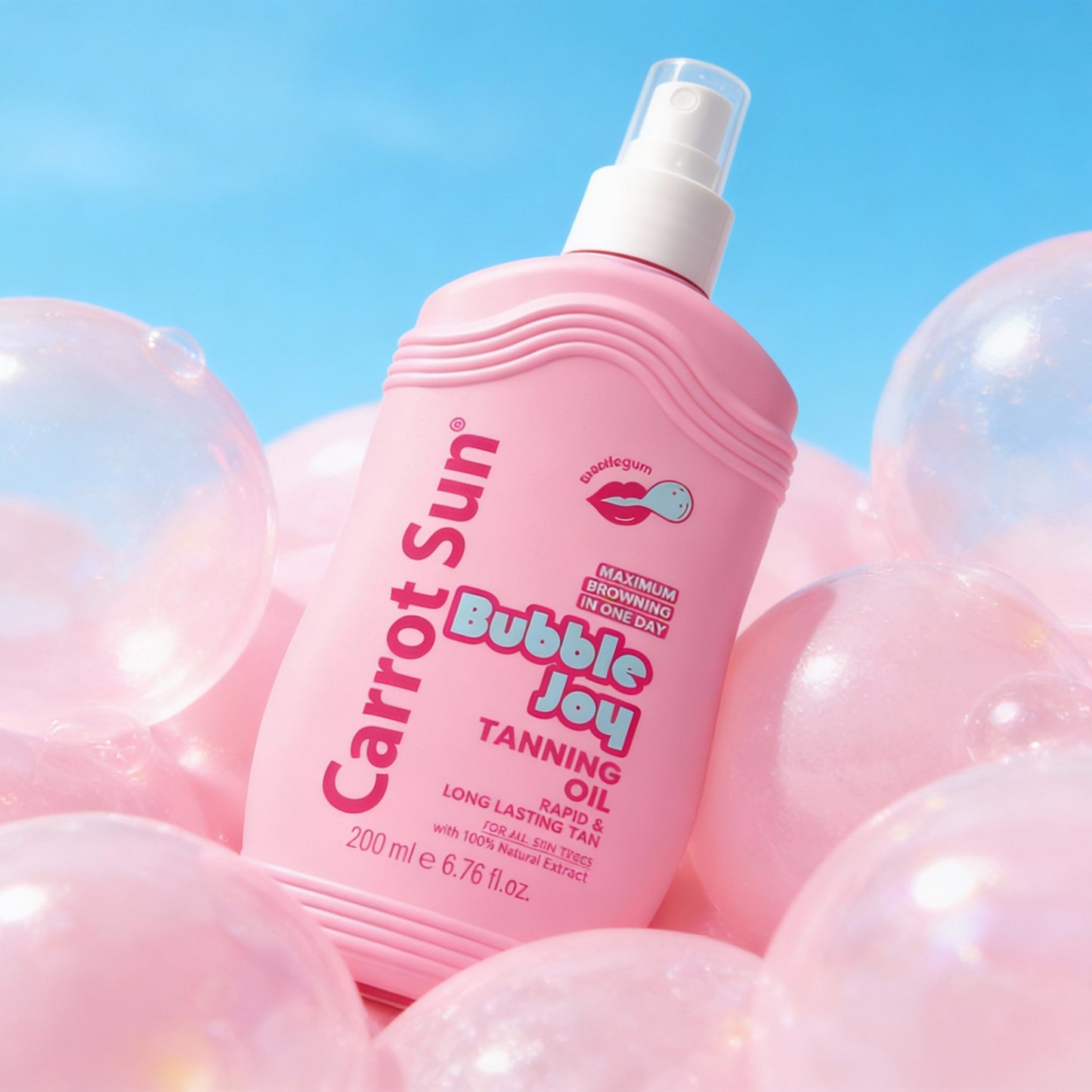 Carrot sun – Bubblejoy – Bubblegum Tanning Spray 200ml