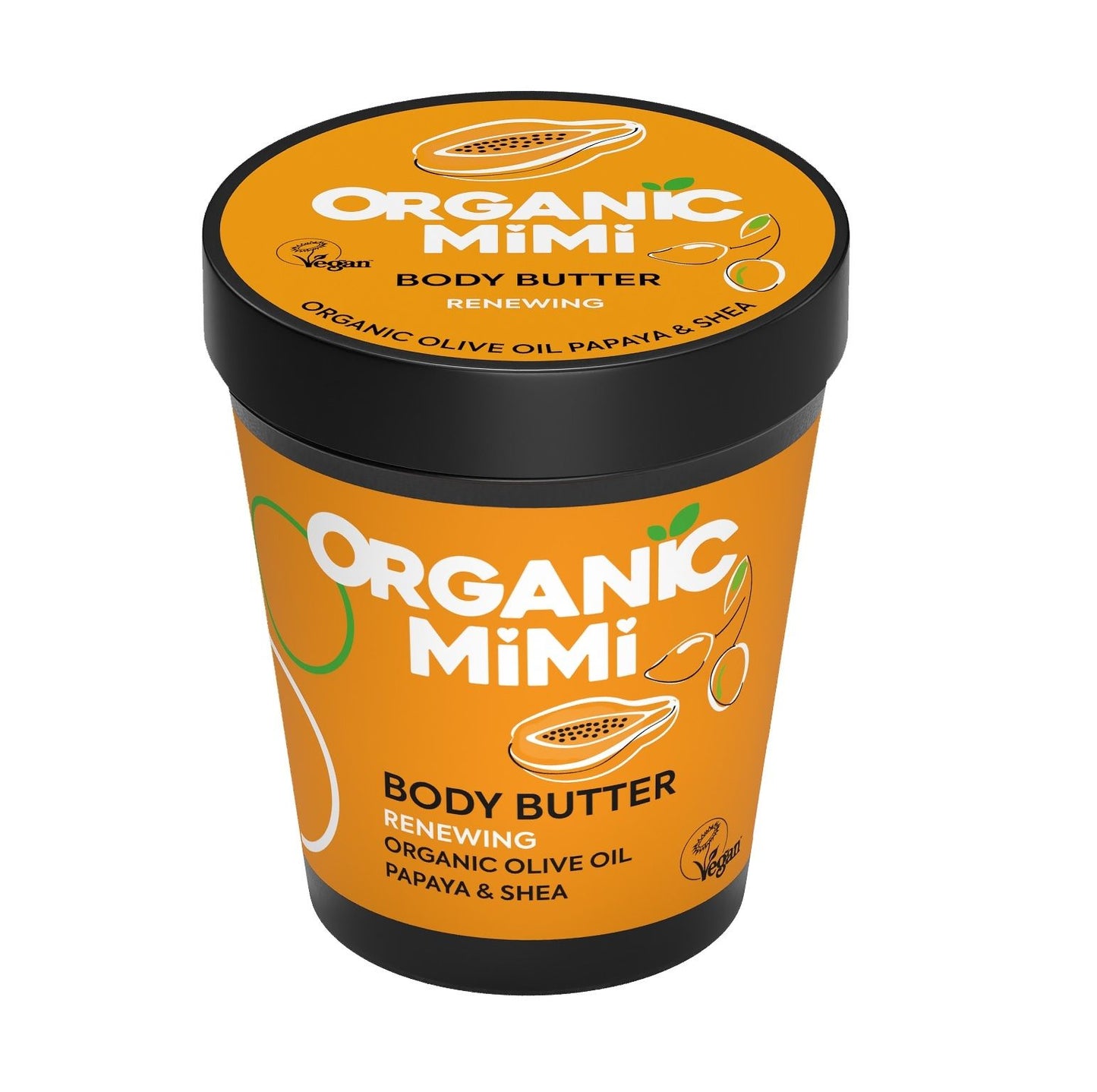 Organic Mimi Renewing Olive & Papaya Body Butter 200ml