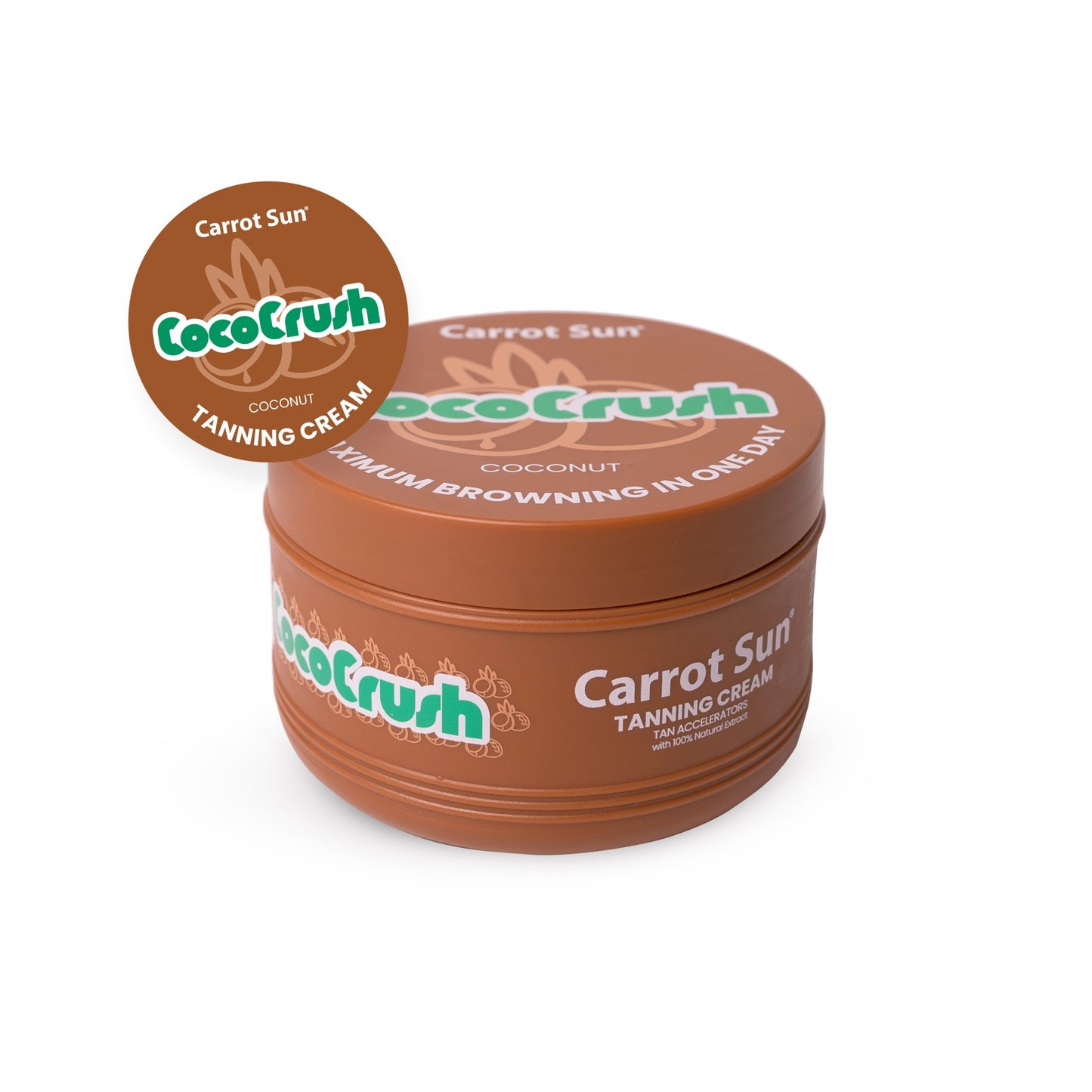 Carrotsun – CocoCrush smoothness – Coconut Tanning Cream 350ml