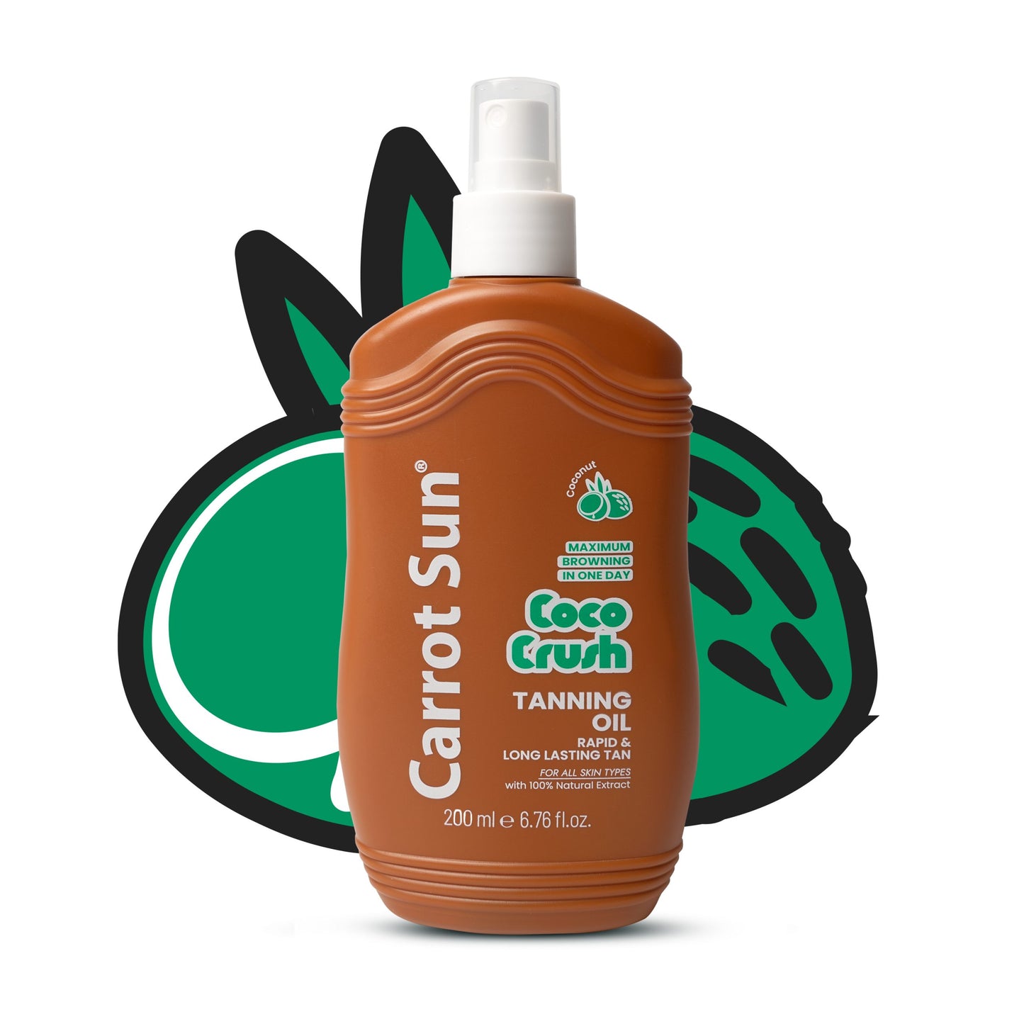 Carrot sun – CocoCrush Smoothness- Coconut Tanning Spray 200ml