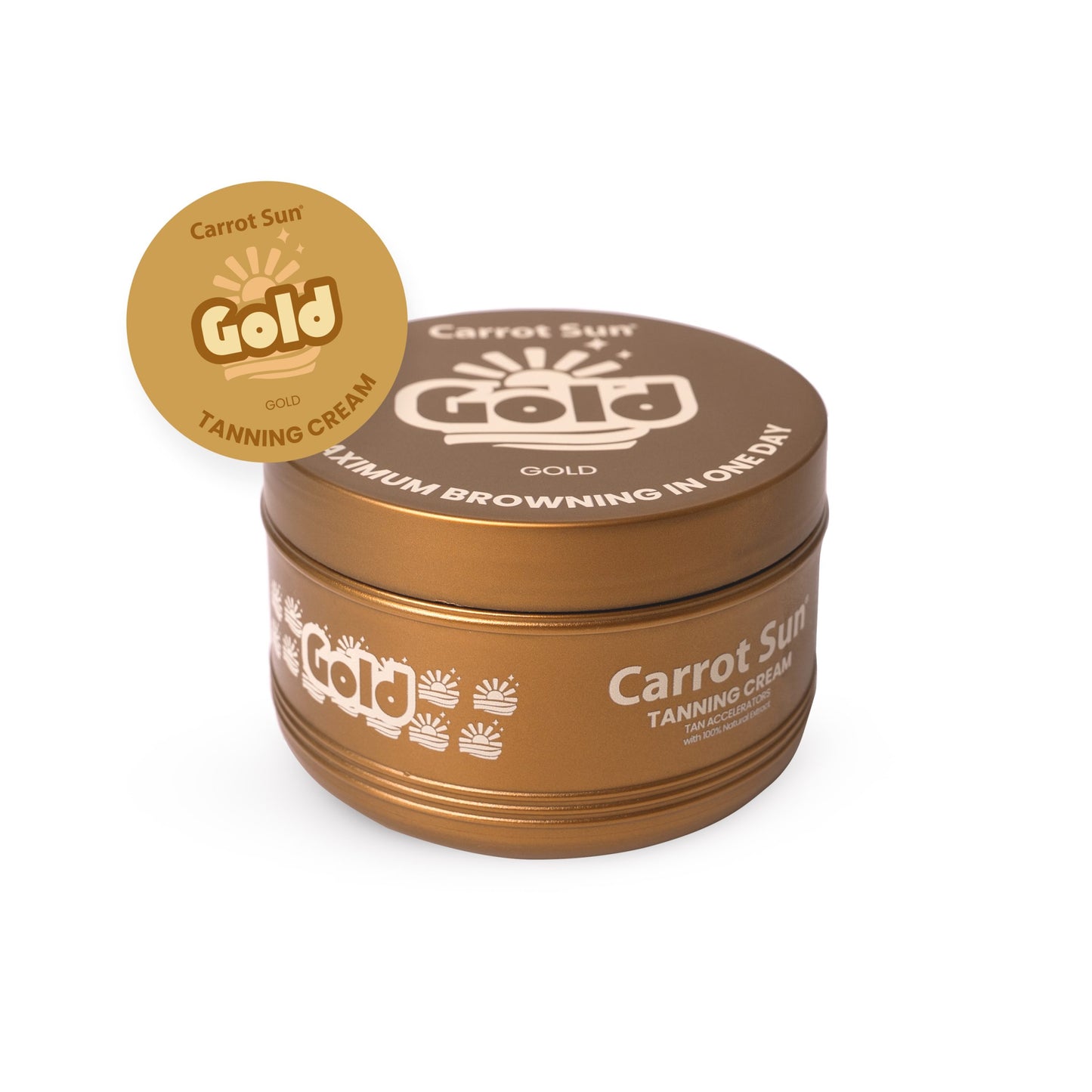 Carrotsun – Richness Of Tanning – Gold Tanning Cream 350ml