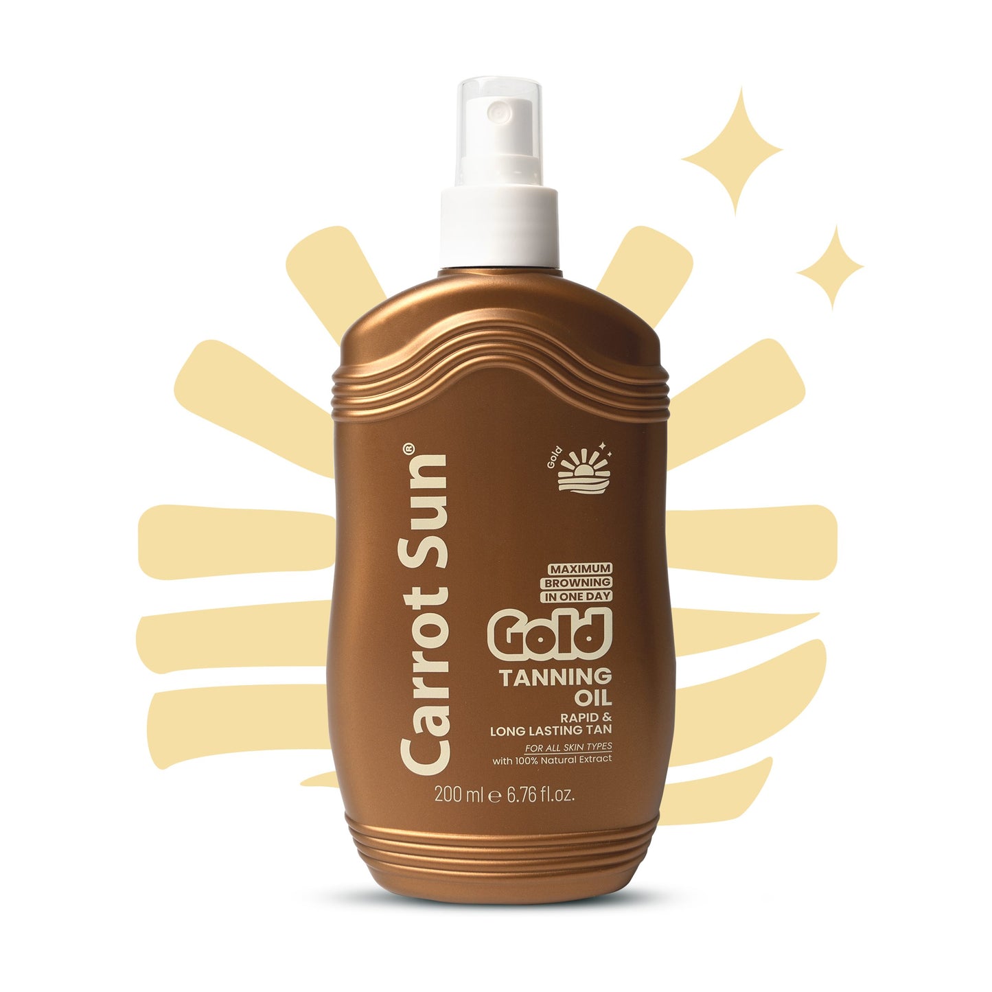 Carrotsun – Richness Of Tanning – Gold Tanning Spray 200ml
