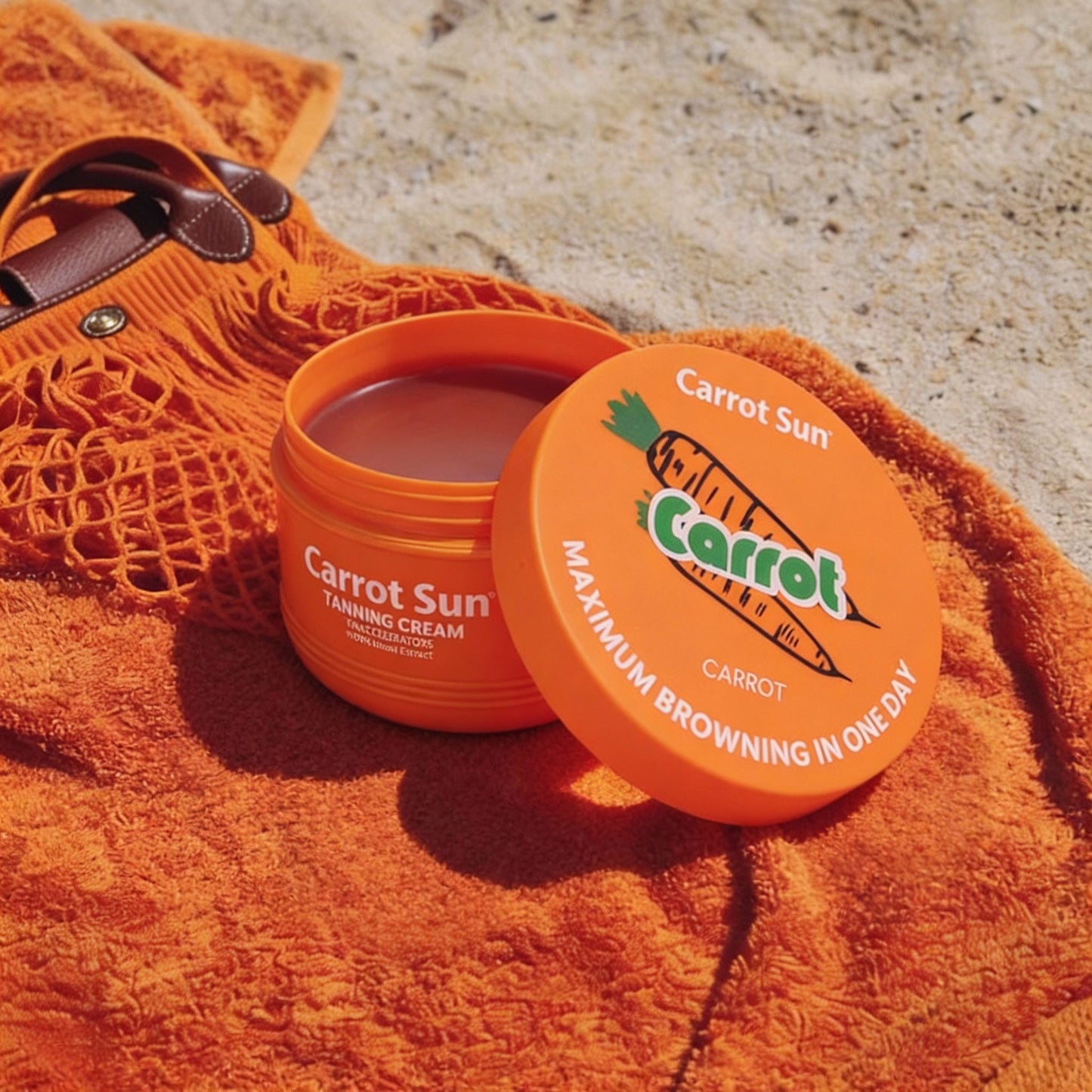 Carrotsun – Freshness Of Nature – Carrot Tanning Cream  350ml