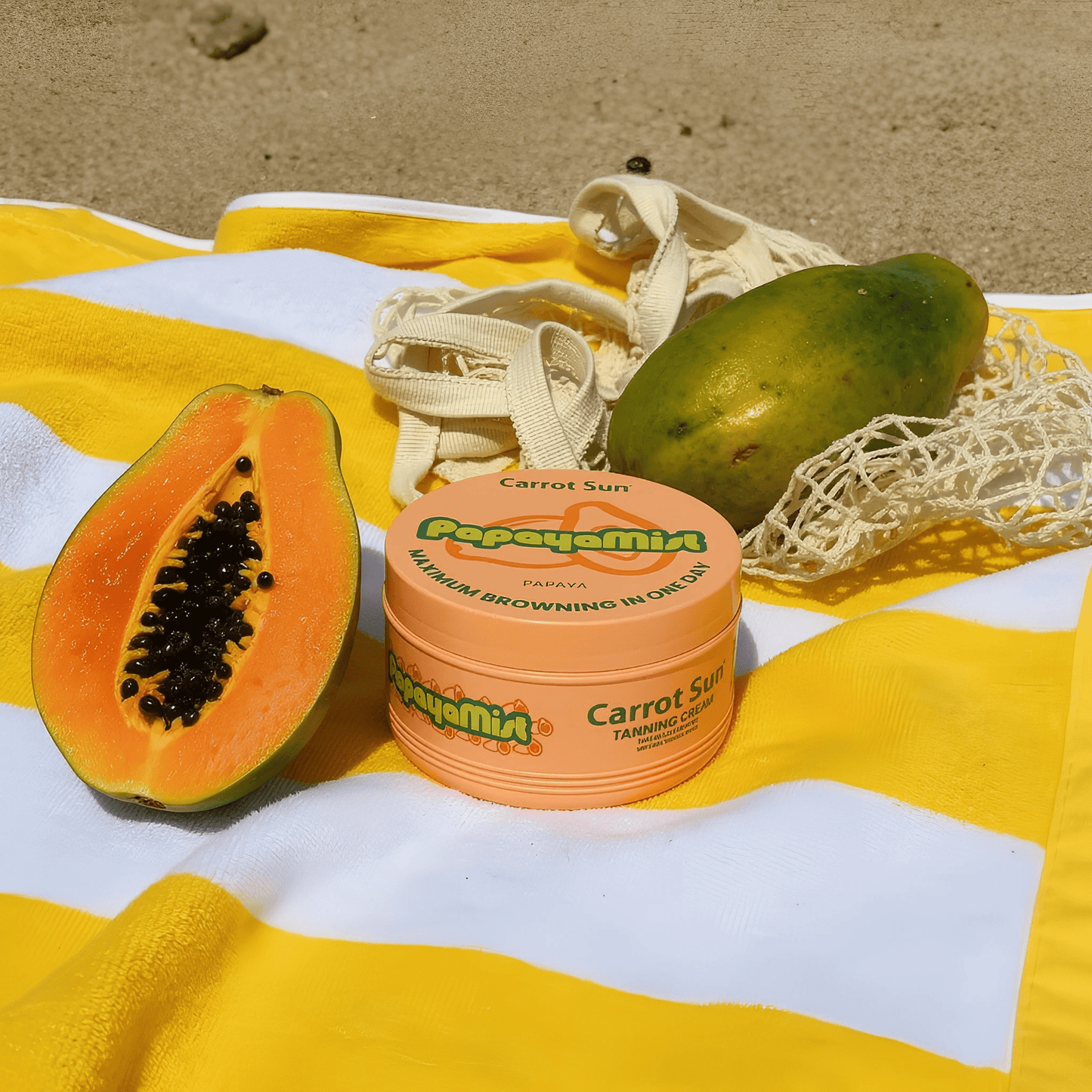 Carrot sun – Papaya Mist Richness – Papaya Tanning Cream 350ml