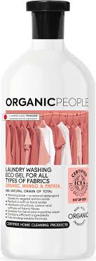 OP LAUNDRY WASHING ECO GEL FOR ALL TYPES OF FABRICS - MANGO & PAPAYA, 1000 ML