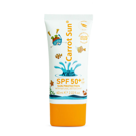 Kids SUNCREEN Carrot sun – Best For Young Skin With SPF 50+ Protection Against UVA/UVB Rays 60ml