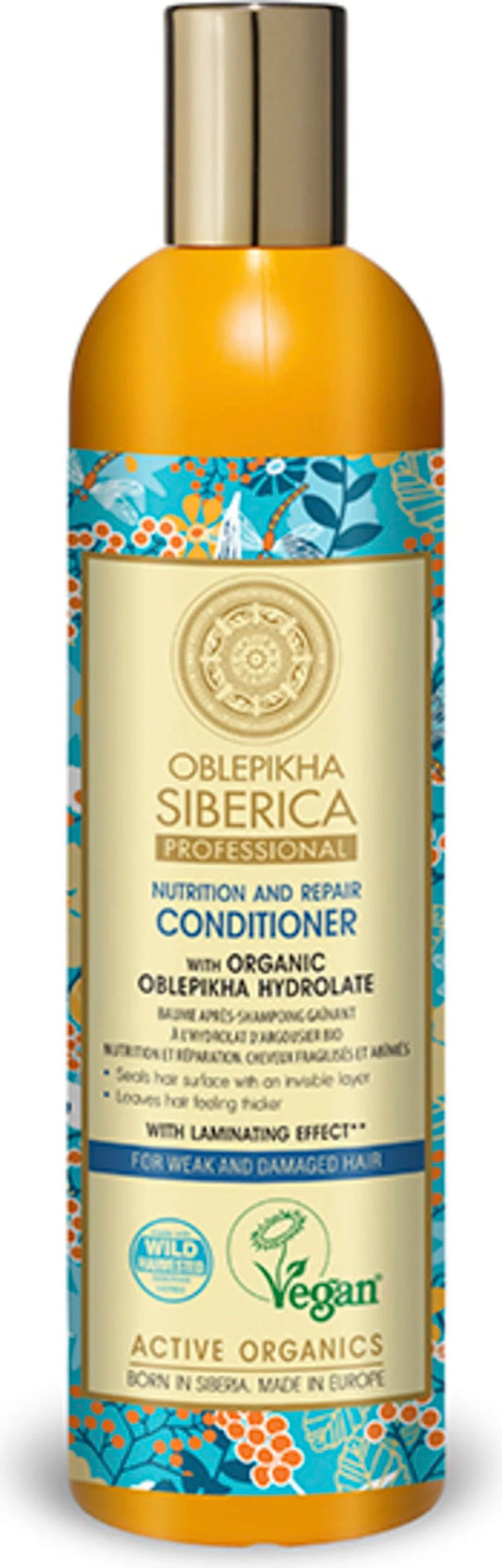NS Oblepikha Nutrition & Repair Conditioner for Weak & Damaged Hair | 400 ml