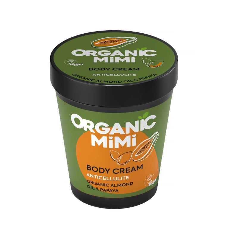 Organic Mimi Almond & Papaya Anticellulite Body Cream 200ml