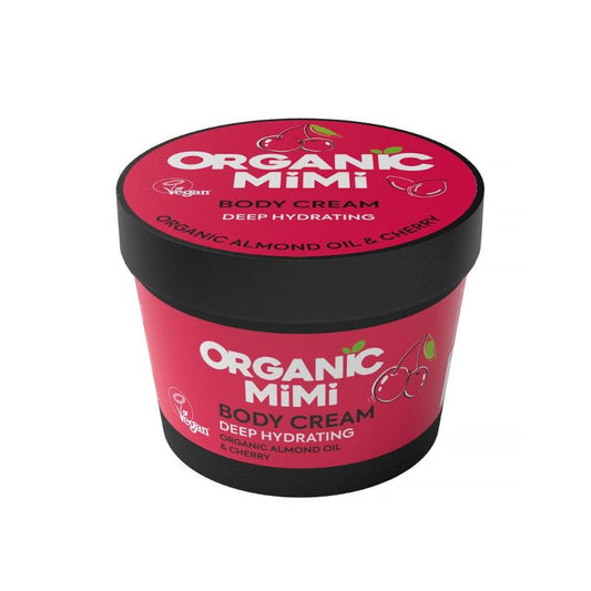 Organic Mimi Deep Almond & Cherry Hydrating Body Cream 100ml