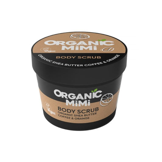 Organic Mimi Coffee & Orange Body Scrub 120g