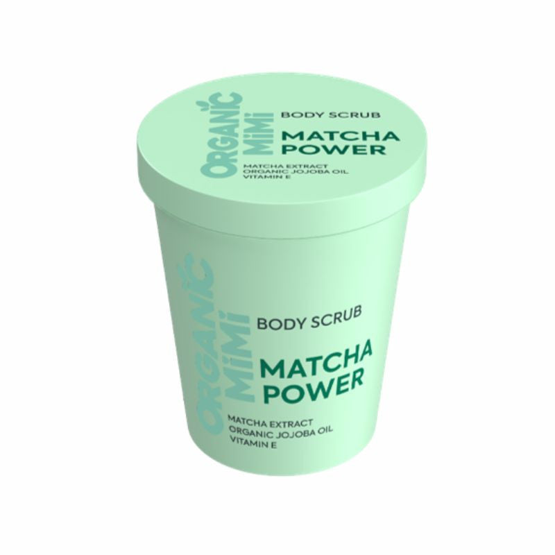 Organic Mimi Matcha Power Body Scrub 250g