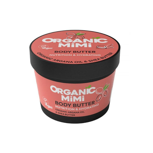 Organic Mimi Nutrition & Hydrating Argana & Shea Body Butter 100ml