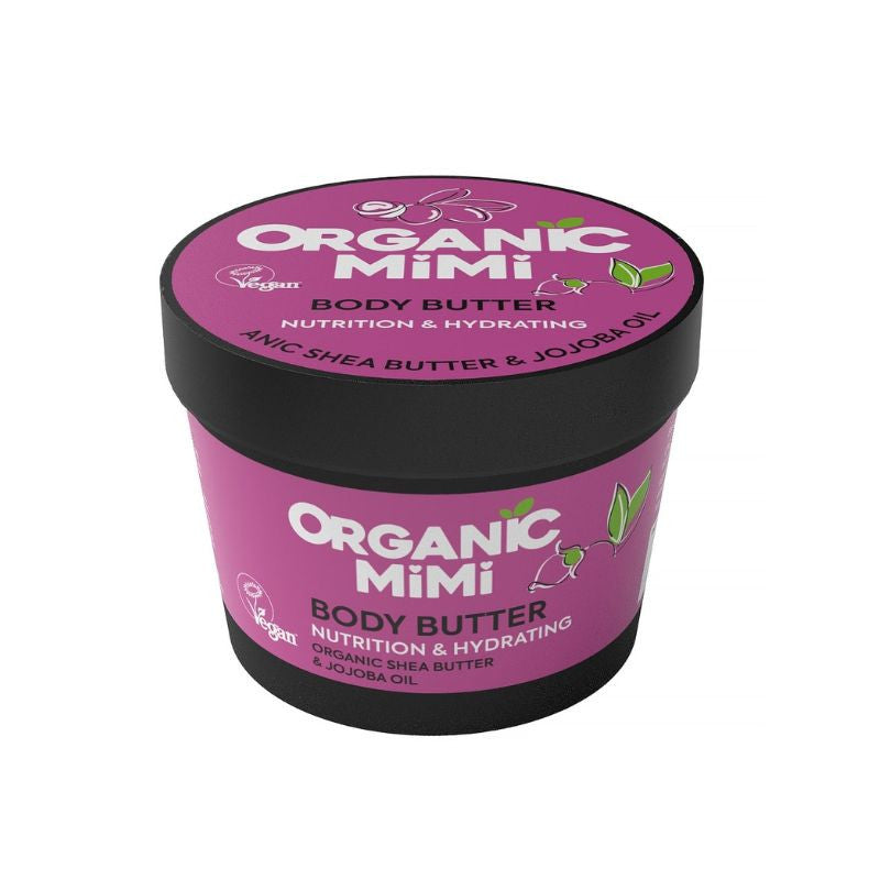 Organic MimiNutrition & Hydrating Shea & Jojoba Body Butter 100ml