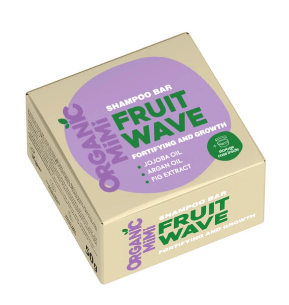 Organic Mimi Fortifying & Growth Fruit Wave Shampoo Bar 50g