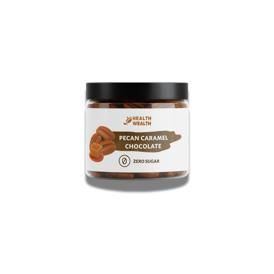 Health Wealth Pecan Dragee Zero Sugar 150g