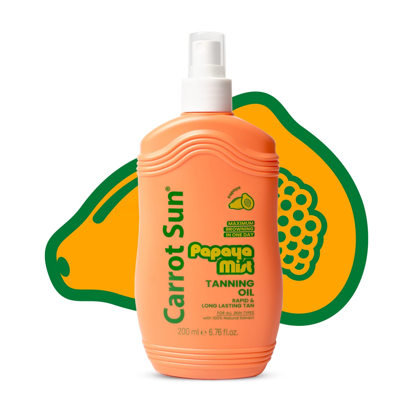 Carrot sun – Papaya Mist Richness – Papaya Tanning Spray 200ml